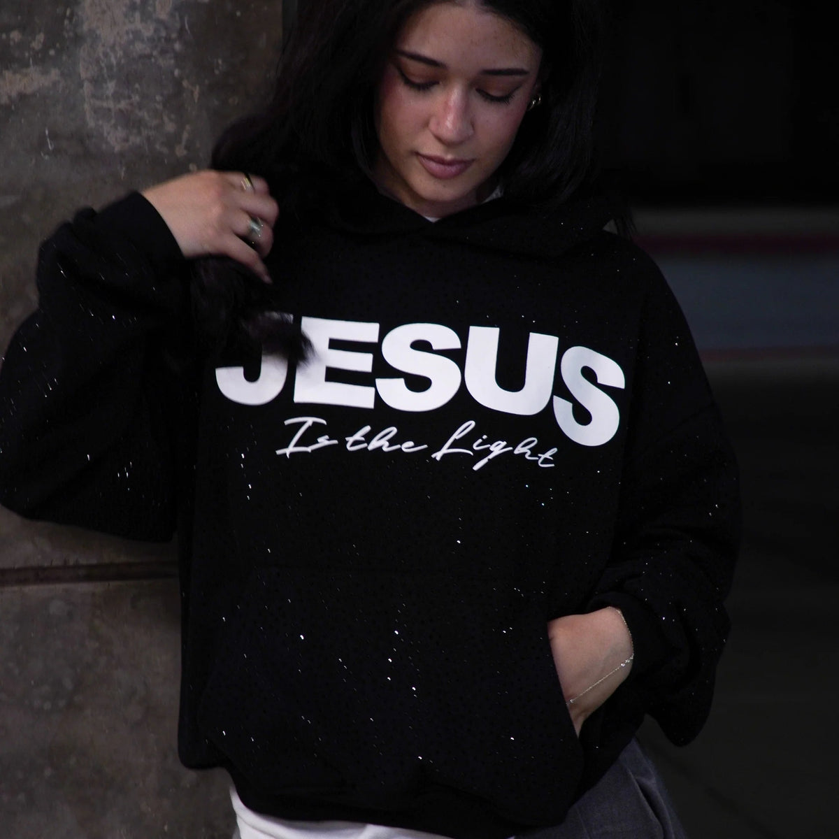 Jesus is the Light hoodie