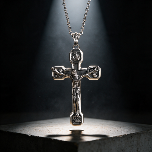 EUHRA redeemer cross Necklace