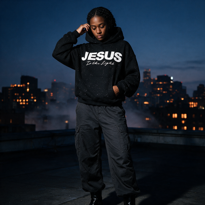 Jesus is the Light hoodie