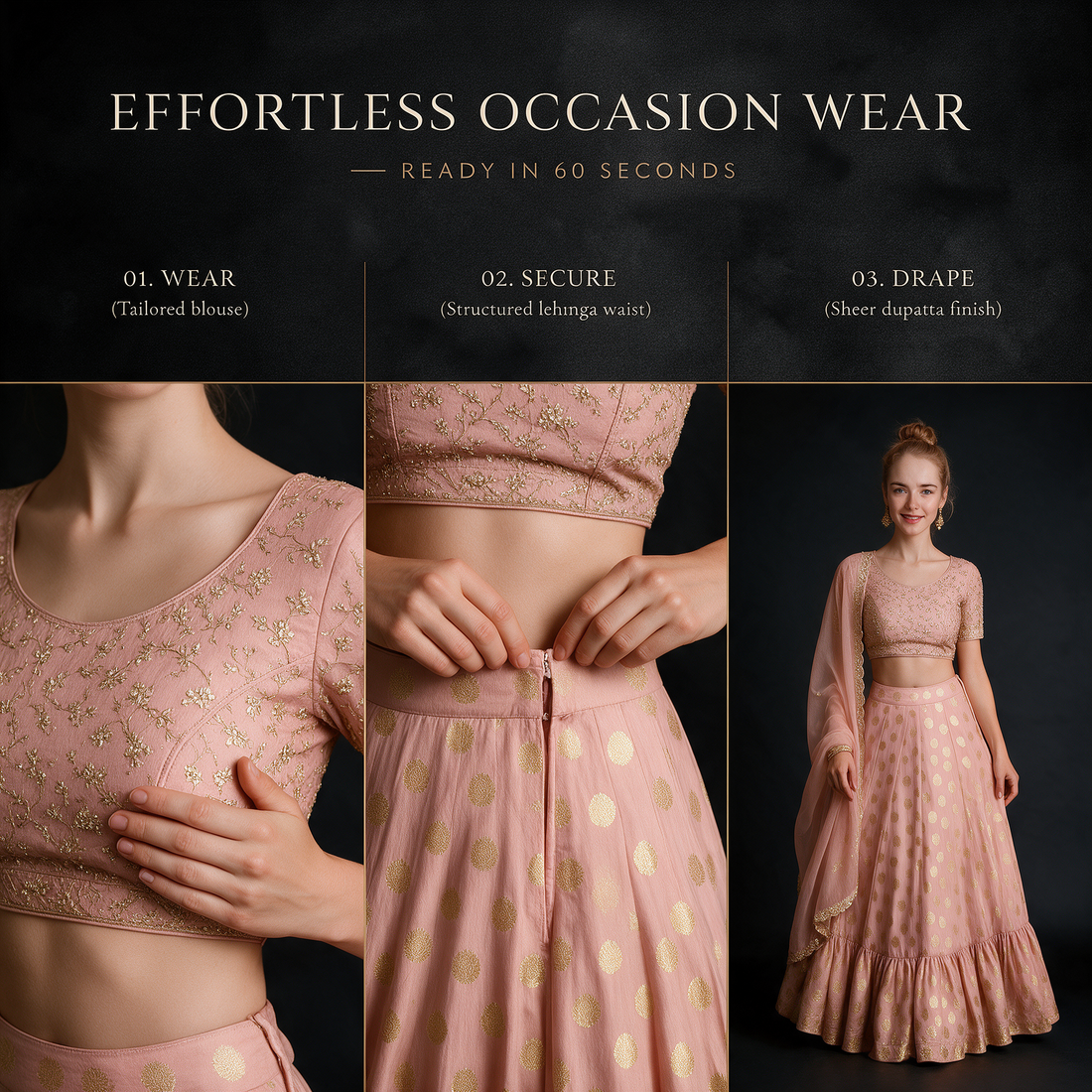 THE BLUSH ZARI